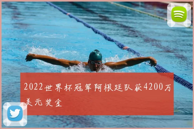 2022世界杯冠军阿根廷队获4200万美元奖金